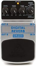 Behringer DIGITAL REVERB DR600 Digital Stereo Reverb Guitar Effects Pedal for sale