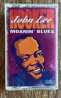 John Lee Hooker - Moanin' the Blues - Eclipse Music Group - 1997 - Cassette Tape - Image 1 of 4