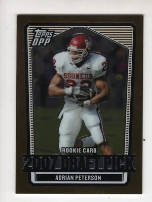 2002 Topps DPP Bronze Chrome Adrian Peterson RC#135 - Image 1 of 2