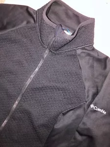 Columbia Sportswear Mujer’s Cremallera Completa Cuello Simulado Sudadera Negra Acolchada L - Imagen 1 de 9