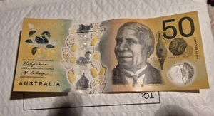 π1x Rare AE Prefix Unc Australia New $50 Fifty Dollar 2018 Special Notes π« π₯ - Picture 1 of 3