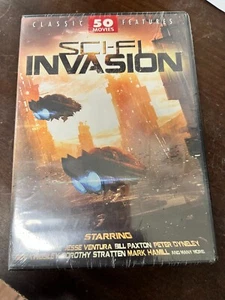 Sci Fi 50 Movies— Sci-Fi Invasion 12 DVD BOX SET—NEW SEALED - Picture 1 of 2