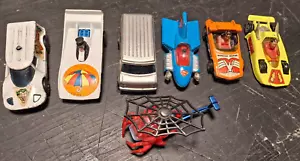 1970's 80's Corgi Super Heroes Lot Spiderman Superman Wonder Woman Joker + - Picture 1 of 4