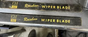 vintage rainbow wiper blades 2 pair GM 55-59 - Picture 1 of 4
