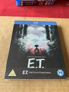 E.T. The Extra-Terrestrial 35th Anniversary Steelbook Blu Ray New & Sealed Rare! - Picture 1 of 4
