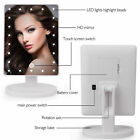 Vanity Mirror 22 Led 1 Magnifying Touch Screen Lights Make-up Tabletop White