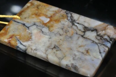 51mm Awesome~Multi-colored PIETERSITE X-Large Rectangle Focal Pendant M1272 - Image 1 of 4