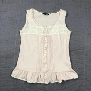 Top Pride Glide donna XS rosa cotone pizzo camicia stravagante cottage fata Giappone - Foto 1 di 24