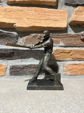 Joe Mauer Bronze Statue - Pepsi SGA - 2008 American League Batting Championship Cover