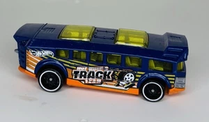 Hot Wheels 2013 Hot Wheels High Track Team Bus lose blau und orange - Bild 1 von 3