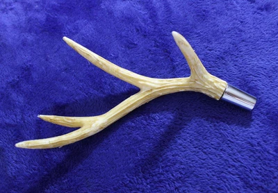 Deer Antler Gear Shift Knob Handle Accessory AMC Mopar GM Chevy Ford Olds Impala - Image 1 of 4