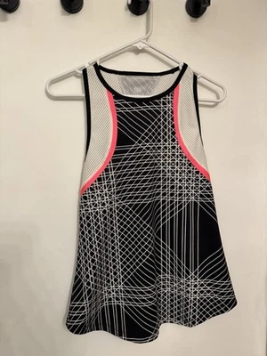 Tail Activewear Size Medium Black White Pink Multi-color Tank Top - Image 1 of 4