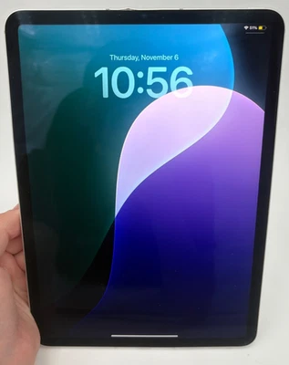 Apple iPad Pro 4th Gen A2435 MP563LL/A 11" 128GB 5G Silver Used Read - Image 1 of 4
