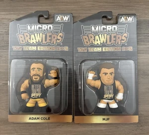 AEW Micro Brawlers MJF & Adam Cole Tag Team Set or 2 Better Than You Bay Neu - Bild 1 von 7
