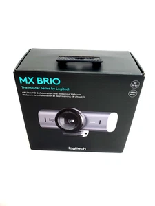 Logitech MX Brio 4K Ultra HD Collaboration and Streaming Webcam -TYLKO KAMERA - Zdjęcie 1 z 2