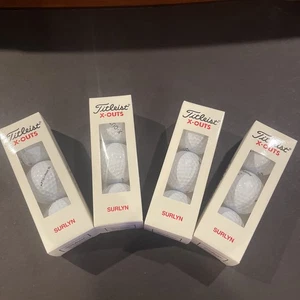 Titleist X-OUTS Golf Balls, Set of 12, One Dozen, Surlyn - Made in USA - Picture 1 of 4