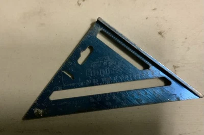 Empire Speed Square Model 2992 7 Inch True Blue High Definition Rafter Square  - Image 1 of 2