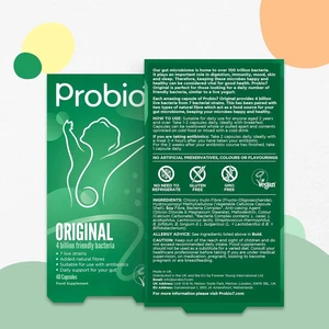 Probio7 Original | Vegan | 7 Live Strains 4 Billion bacteria | 40Capsules - Picture 1 of 1