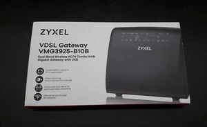 ZYXEL VMG3925-B10B VDSL AC WiFi Modem Router Combo Black - Afbeelding 1 van 2