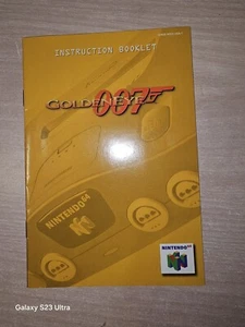 Golden Eye 007 Instruction Booklet Only (Nintendo 64) - Picture 1 of 2