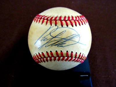 RUSTY STAUB NEW YORK MET'S EXPOS SIGNED AUTO VTG GU CHARLES FEENEY BASEBALL JSA  - Image 1 of 3