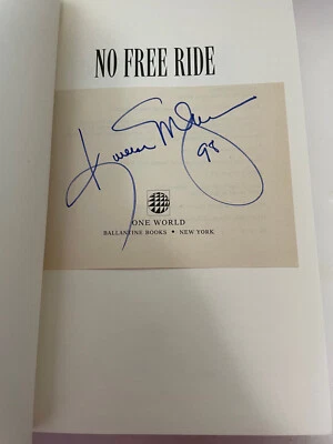 #signed Kweisi Mfume, Ron Stodghill: No Free Ride, 1st/1st HB [signature laid in - Image 1 of 4