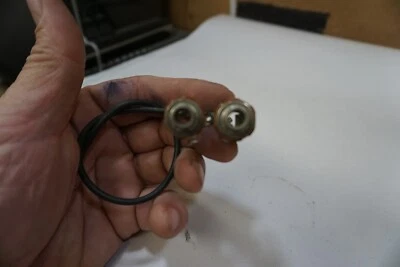 1965 Fender Super Reverb Amp Dual RCA Plug Jack - Image 1 of 2