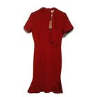 Robe rouge redéfinie vintage femme années 50 taille S. Neuf