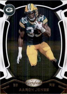 2021 Certified AARON JONES Green Bay Packers #72 - Image 1 of 2