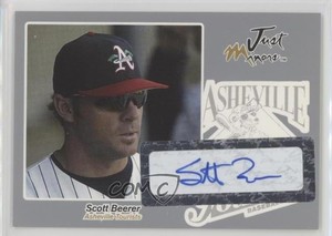 2005 Just Minors Just Auto Silver Auto /100 Scott Beerer #5 Auto