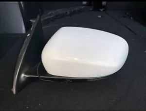2014-2021 Jeep Cherokee Left Driver Mirror White Blind Spot Heated OEM - Picture 1 of 8