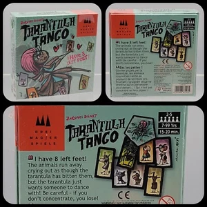 Jacques Zeimet Tarantel Tango 120 Tierkarten Memory-Spiel - NEU - KOSTENLOSER VERSAND* - Bild 1 von 13