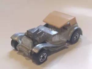HOTWHEELS 1983 SIR RODNEY ROADSTER ZAMAC/BEIGE ROOF BW FRANCE ๐ซ๐ท NM VERY RARE - Picture 1 of 16