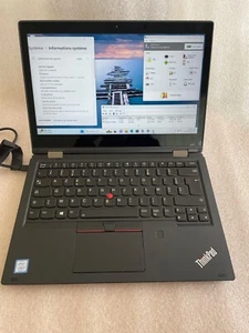Lenovo ThinkPad L390 YOGA -13" -Core i3 8145u -SSD 256 Go -8 Go -tactile -WIN 11 - Bild 1 von 6