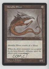 1997 Magic: The Gathering - Tempest Metallic Sliver 00eu