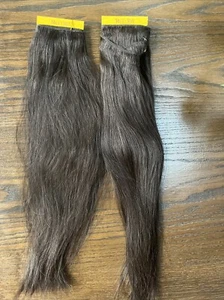 MILKYWAY 100% Human Hair Auburn Brown Set Of 2 Pieces - Picture 1 of 3
