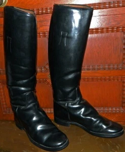 VINTAGE Colt Cromwell 1970s-80s Leather USA Equestrian Riding Boots Size 7 1/2 - Bild 1 von 7