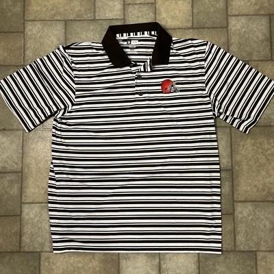 Camisa Cleveland Browns TX3 Genial Polo Talla Grande Para Hombre’s Equipo NFL Ropa Golf Foto 1 de 4