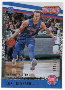 Pistones Panini Threads Luke Kennard Dazzle Rookie RC #97 #/199 2017-18 - Imagen 1 de 1