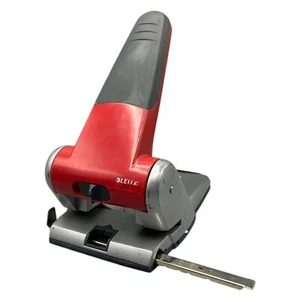 LEITZ Locher 5180 Registraturlocher 65 Blatt Rot Grau Bürobedarf Hilfe Lochen - Bild 1 von 11