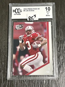 2004 Press Pass SE Lee Evans #6 BCCG 10 Mint Or Better - Picture 1 of 2
