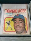 Vintage 1970 Topps Baseball Tommy Agee POSTER Insert. Excellent Condition. 