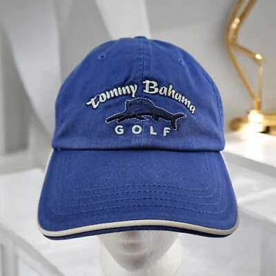 Tommy Bahama Golf Hat Cap Strapback Blue Adjustable Embroidered Adult Men Casual - Image 1 of 4
