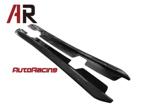 JPM Carbon Fiber Side Skirts Lip For 2005-2013 Chevrolet Corvette C6 Z06 ZR1  - Picture 1 of 2