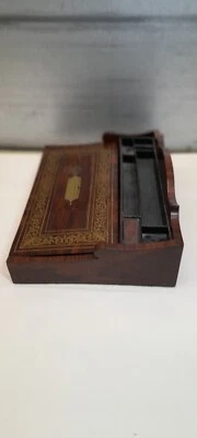 Rare France Fine   Brass inlay Writing Box - Image 1 of 4