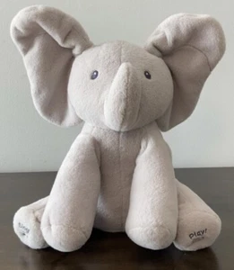 Baby Gund Flappy L'Elefante Animato 12" Peluche Canta Flaps Orecchie Parla (VIDEO) - Foto 1 di 5