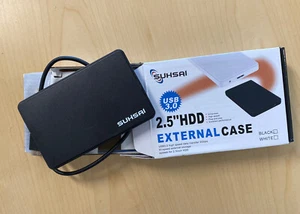 SUHSAI Portable Externe Festplatte 2,5" HDD 500GB 3.0 USB Ultrafast Slim - Bild 1 von 1