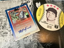 CARL YASTRZEMSKI auto /20 2017 DONRUSS SIGNIFICANT SIGNATURES BLUE SIG-CY signed