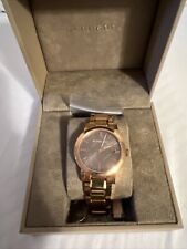 Brand New Burberry The City BU9005 Rose Gold Tone Stainless Steel Unisex Watch