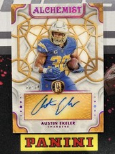 2023 Gold Standard Austin Ekeler Alchemist Pink Auto /24 San Diego Chargers